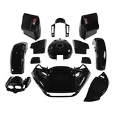 HR3 Vivid Black Complete Body Fairing Kit For Harley CVO Road Glide FLTRXSE 15-23